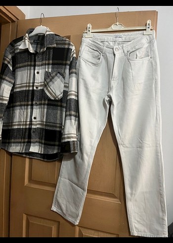 Gri Regular Fit Erkek Kot Pantolon - Görsel 2