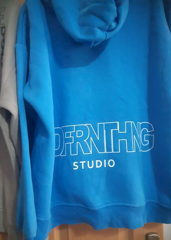 Gri Kadın Sweatshirt Uzun Kollu - Görsel 5