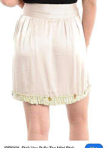 Saten etek bluz  - Görsel 3