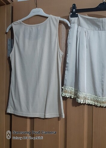 Saten etek bluz  - Görsel 4