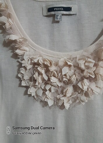 Saten etek bluz  - Görsel 5