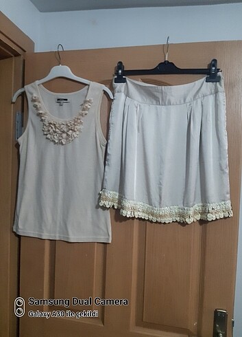 Saten etek bluz  - Görsel 6