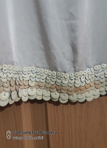 Saten etek bluz  - Görsel 7