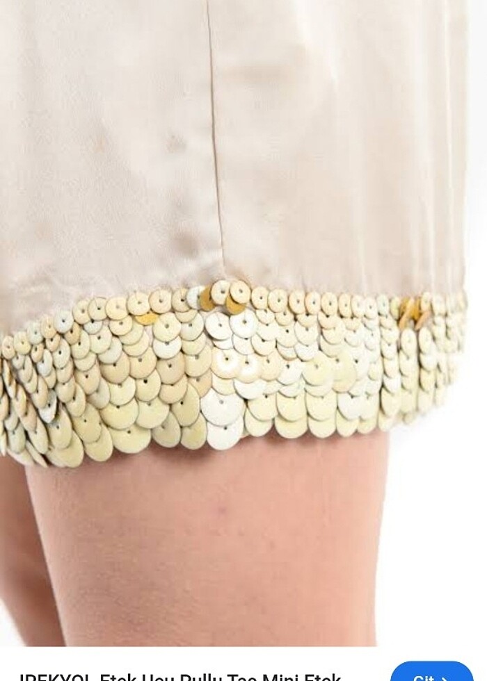 Saten etek bluz  - Görsel 2