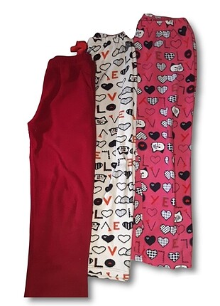 Polarlı pijama 3 adet