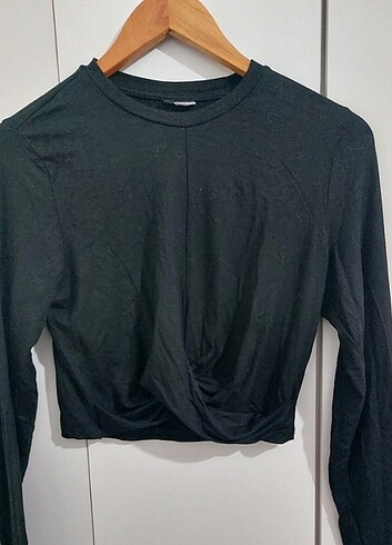 bershka siyah bluz