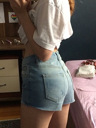 Bershka jean şort