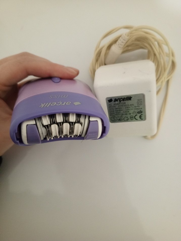 Mor Arçelik Epilatör ve Şarj Aleti - Görsel 3