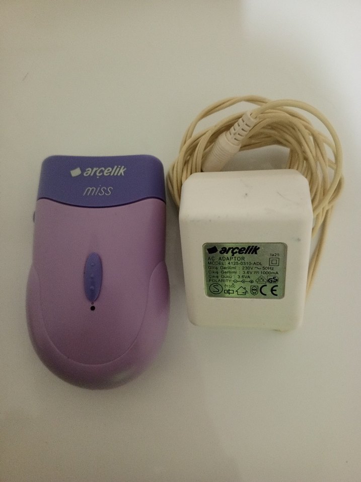 Mor Arçelik Epilatör ve Şarj Aleti - Görsel 2