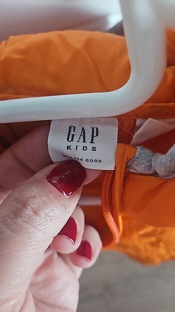 9 Yaş Beden turuncu Renk Gap mont