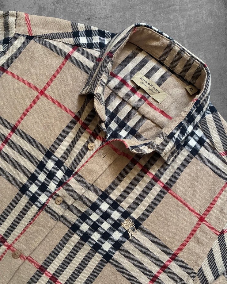 Burberry Orijinal Erkek Gömlek - Görsel 4