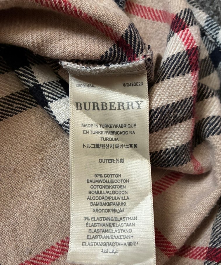 Burberry Orijinal Erkek Gömlek - Görsel 5