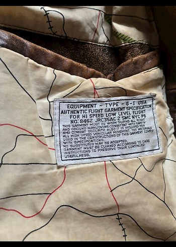 Avirex Type G-1 Erkek Deri Ceket - Görsel 7