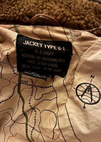 Avirex Type G-1 Erkek Deri Ceket - Görsel 8