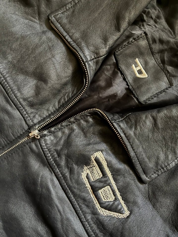 Diesel Erkek Deri Ceket - Görsel 4