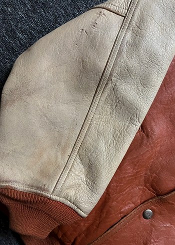 Planet Hollywood Londra Erkek Bomber Deri Ceket - Görsel 6