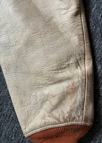 Planet Hollywood Londra Erkek Bomber Deri Ceket - Görsel 7