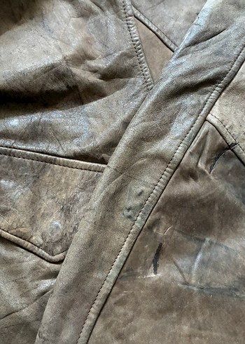 Hunt Club Vintage Erkek Pilot Deri Ceket - Görsel 7