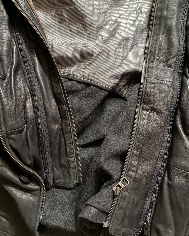 Daniel Hechter Paris Erkek Deri Ceket - Görsel 5