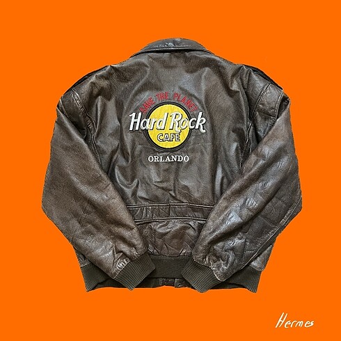Hard Rock Vintage Deri Ceket