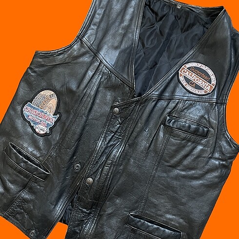 Harley Davidson Vintage Motorcu Yeleği