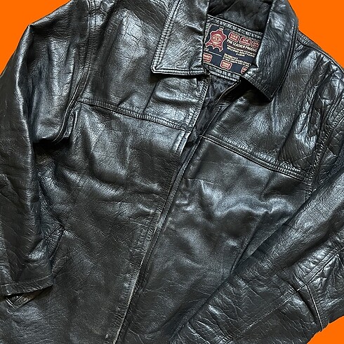 American Vintage Erkek Vintage Deri Ceket