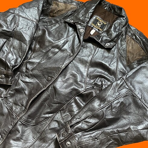 American Vintage Bayan Vintage Uzun Deri Ceket