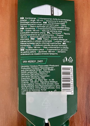 PARKSİDE PENSE 180mm - Görsel 6