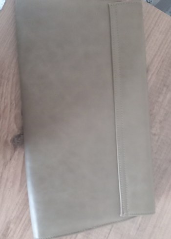 Gri Deri Tokalı Kadın Çanta - Görsel 2