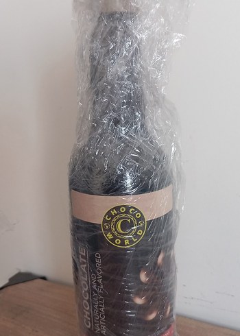 Bej Renkli Çikolata Aromalı Şurup - Görsel 2