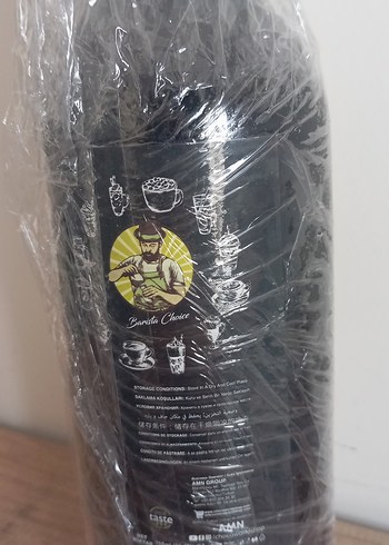 Bej Renkli Çikolata Aromalı Şurup - Görsel 3