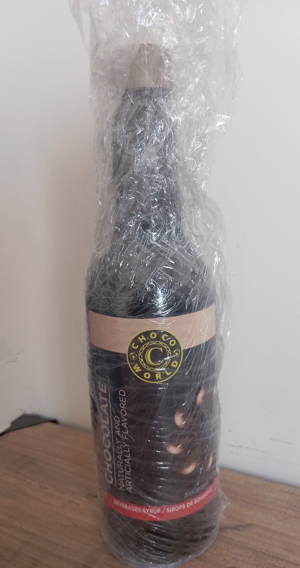 Bej Renkli Çikolata Aromalı Şurup - Görsel 2