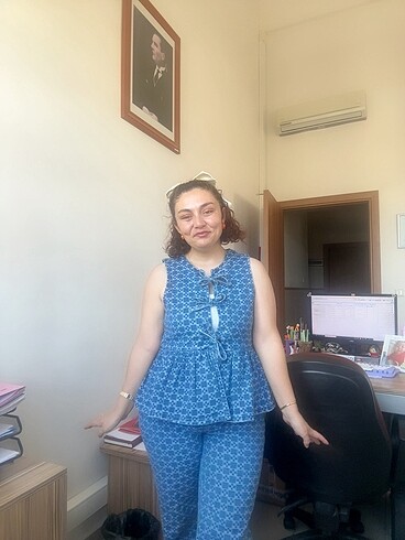 40 Beden İkili kot takım
