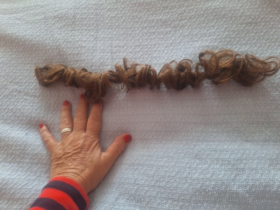 Kadın Kumral Ek Saç...Yeni. - Görsel 2