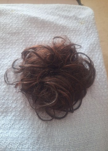 Kahverengi  Saç Ekleri, Topuzlar.. Birarada ve tek satılık. - Görsel 6