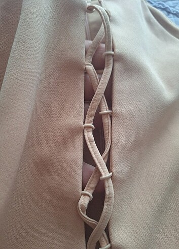 Şık detaylı elbise - Görsel 5