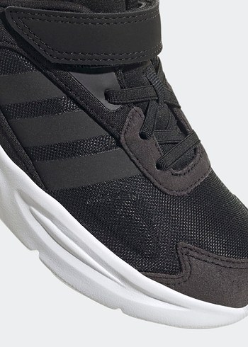 Siyah Erkek Çocuk Spor Ayakkabı Velcro - Görsel 2