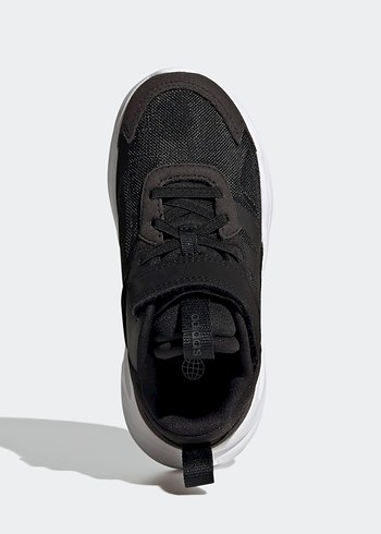 Siyah Erkek Çocuk Spor Ayakkabı Velcro - Görsel 6