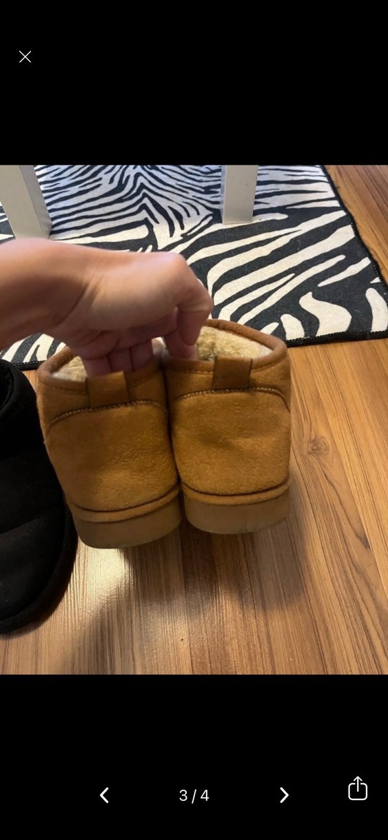 Kürklü Kahverengi Süet Kadın Bot - Görsel 2