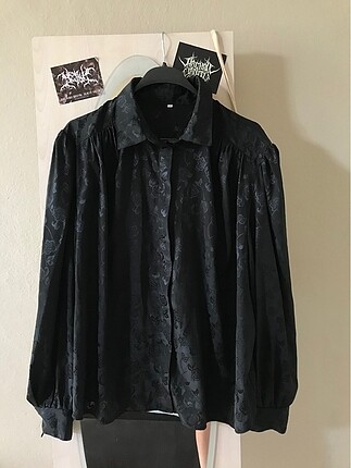 vintage gothic gömlek