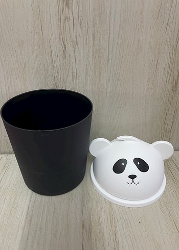 PANDA DESENLİ ÇÖP KOVASI 1500 ML - Görsel 7