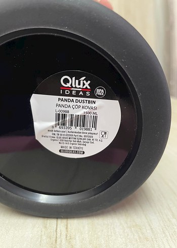 PANDA DESENLİ ÇÖP KOVASI 1500 ML - Görsel 8