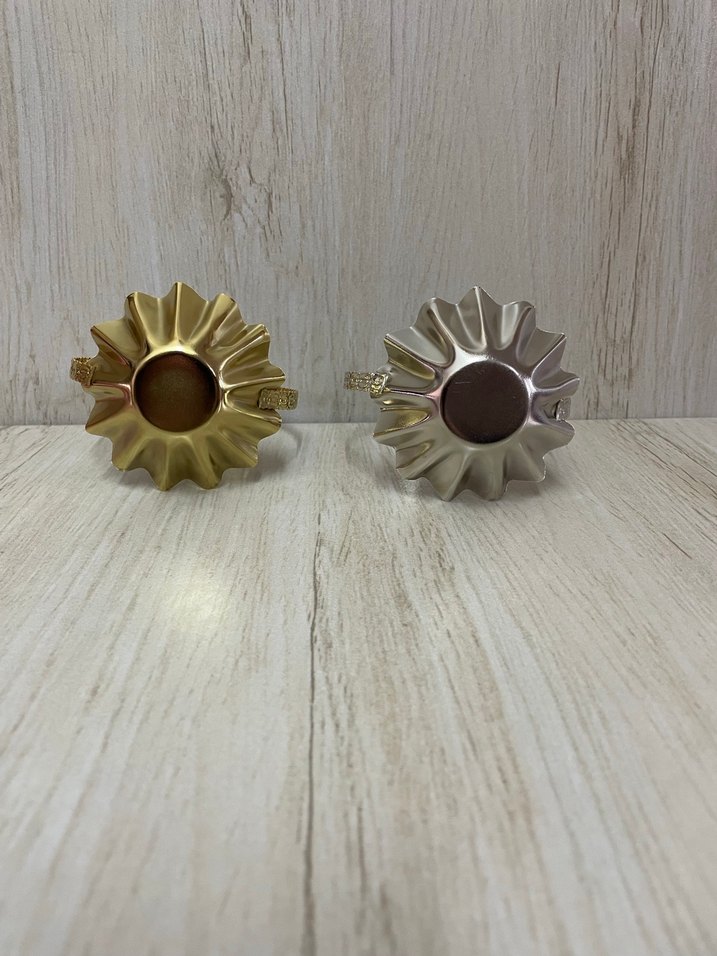 METAL TUTMALI SUNUMLUK ALTIN GÜMÜŞ RENK - Görsel 4