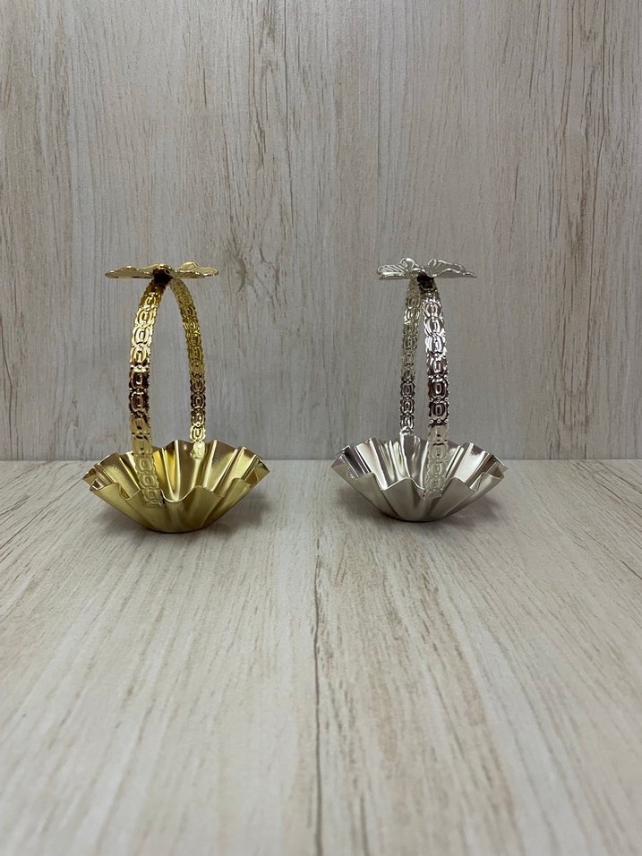 METAL TUTMALI SUNUMLUK ALTIN GÜMÜŞ RENK - Görsel 5