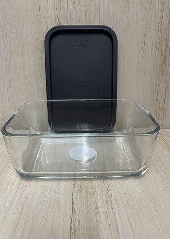 LAV SAKLAMA KABI 1000 CC SİYAH KAPAKLI - Görsel 3