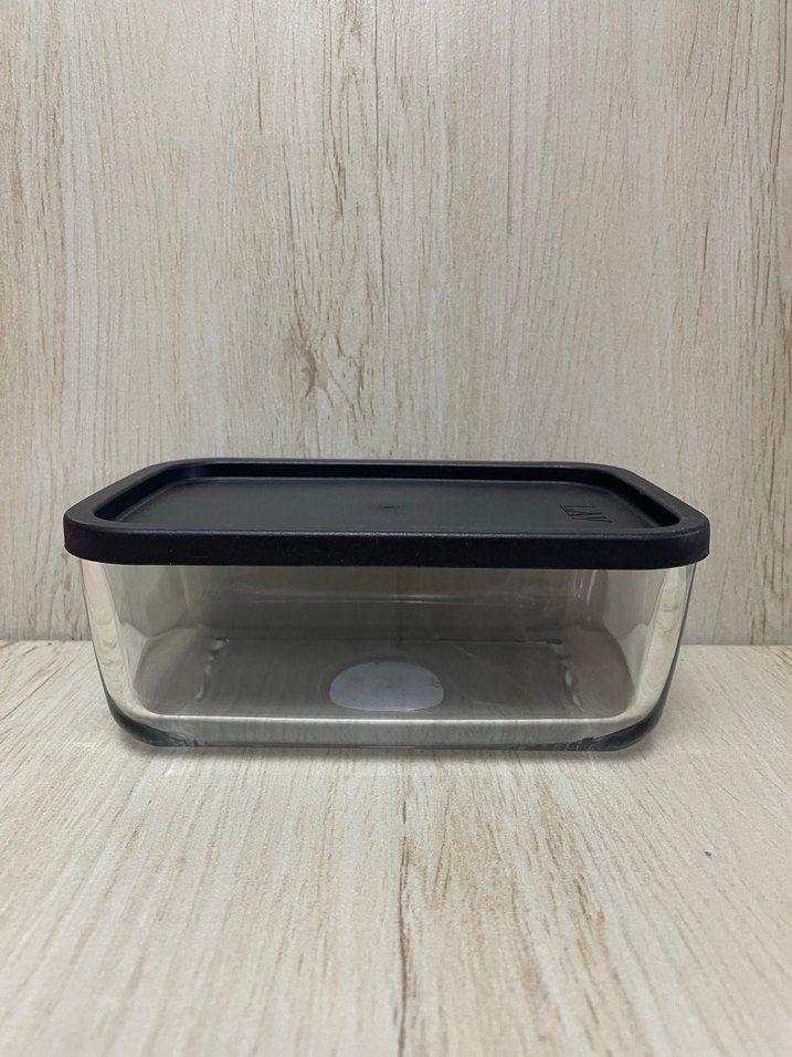 LAV SAKLAMA KABI 1000 CC SİYAH KAPAKLI - Görsel 2