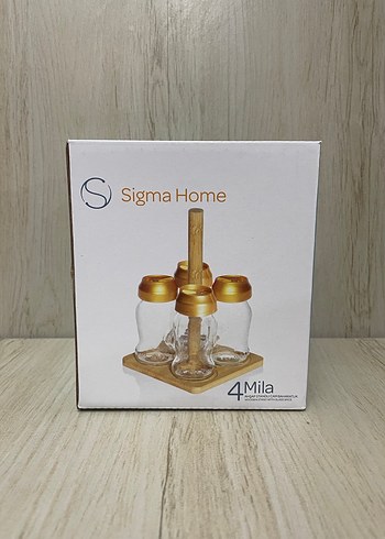 4LÜ AHŞAP STANDLI CAM BAHARATLIK SETİ - Görsel 6