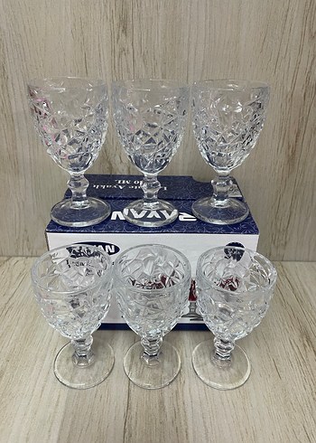 RAYAN AYAKLI CAM KAHVE YANI BARDAK SET - Görsel 3