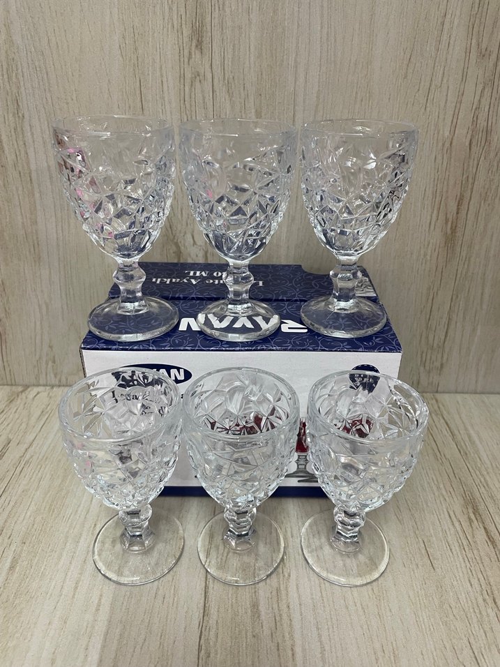 RAYAN AYAKLI CAM KAHVE YANI BARDAK SET - Görsel 3