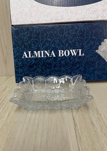 ALMİNA 6'LI KRİSTAL KESİM CAM KASE SETİ - Görsel 3